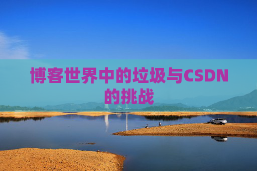 博客世界中的垃圾与CSDN的挑战